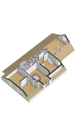 Floorplan - Cattenbroekerdijk 26A, 3461 BC Linschoten